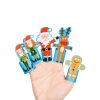 Christmas Paper Finger Puppets