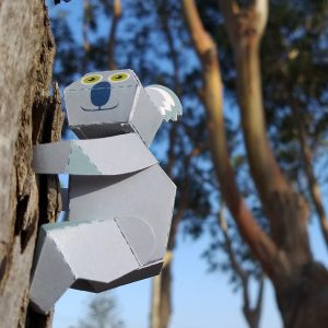 Maxi Koala Paper Toys