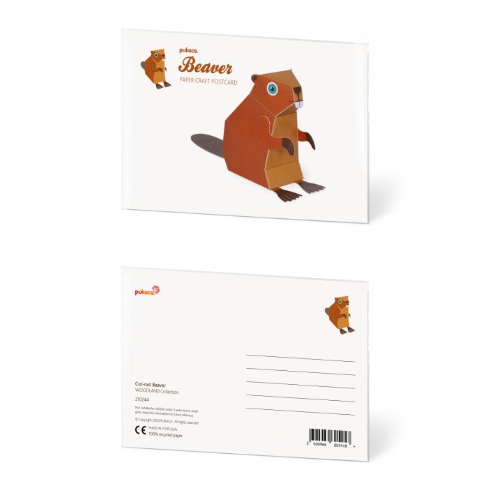 Beaver Postcard