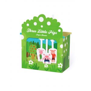 Three Little Pigs Paper Theater