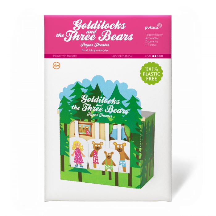 Goldilocks and the Three Bears Paper Theater