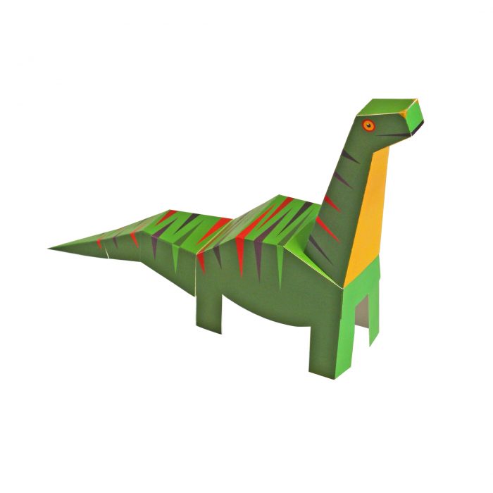 Dinosaurs Paper Toys