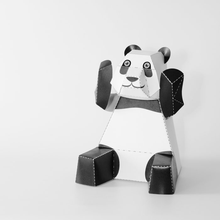Panda Paper Toy