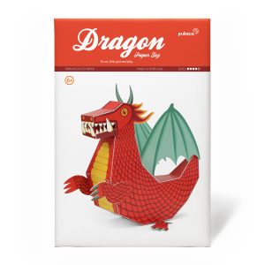 Red Dragon Paper Toy