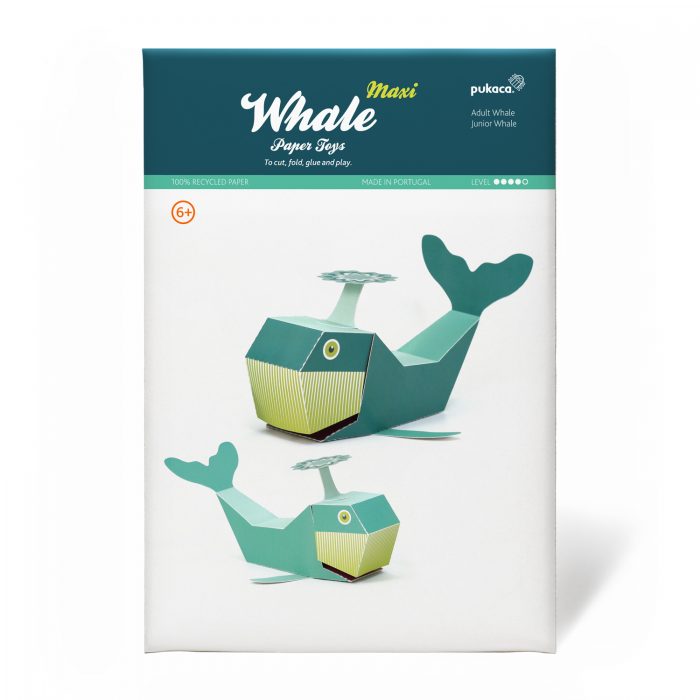 Maxi Whale Paper Toys