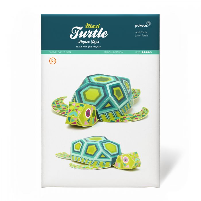 Maxi Turtle Paper Toys