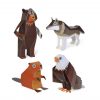 Woodland Animals Paper Toys