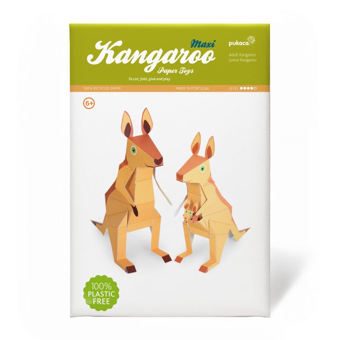 Maxi Kangaroo Paper Toys