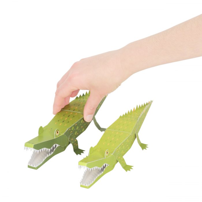 Maxi Crocodile Paper Toys