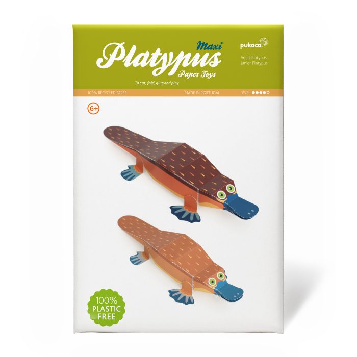 Maxi Platypus Paper Toys