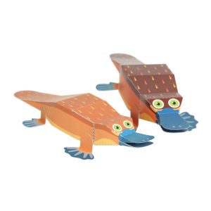 Maxi Platypus Paper Toys