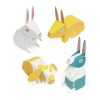 Rabbits Paper Toys