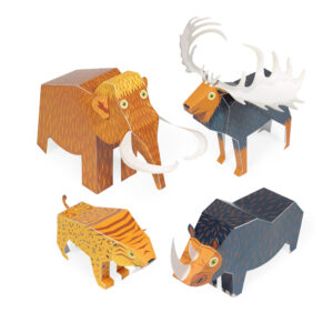 Prehistoric Animals Paper Toys