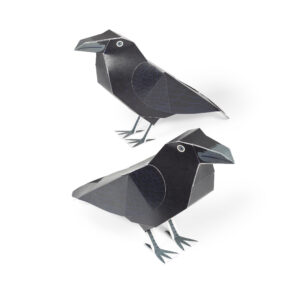 Ravens Paper Toys