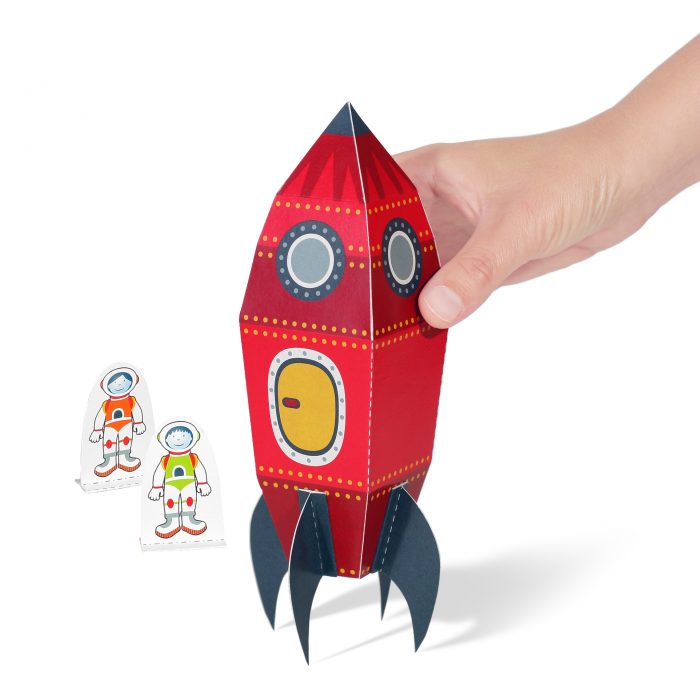 Rocket Paper Toy