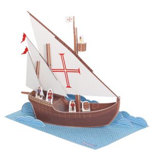 Caravel Paper Toy
