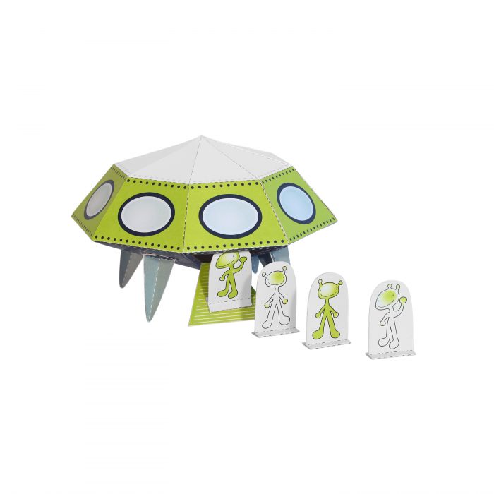 UFO Paper Toy