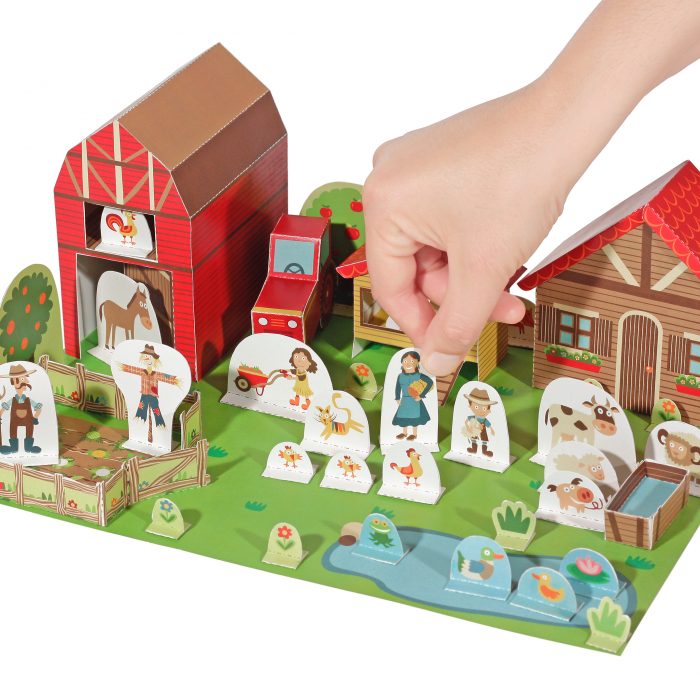 The Farm Paper Toy