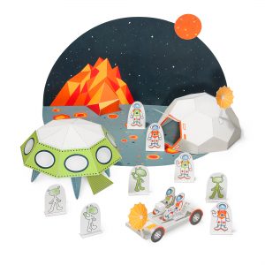 Space Paper Toy