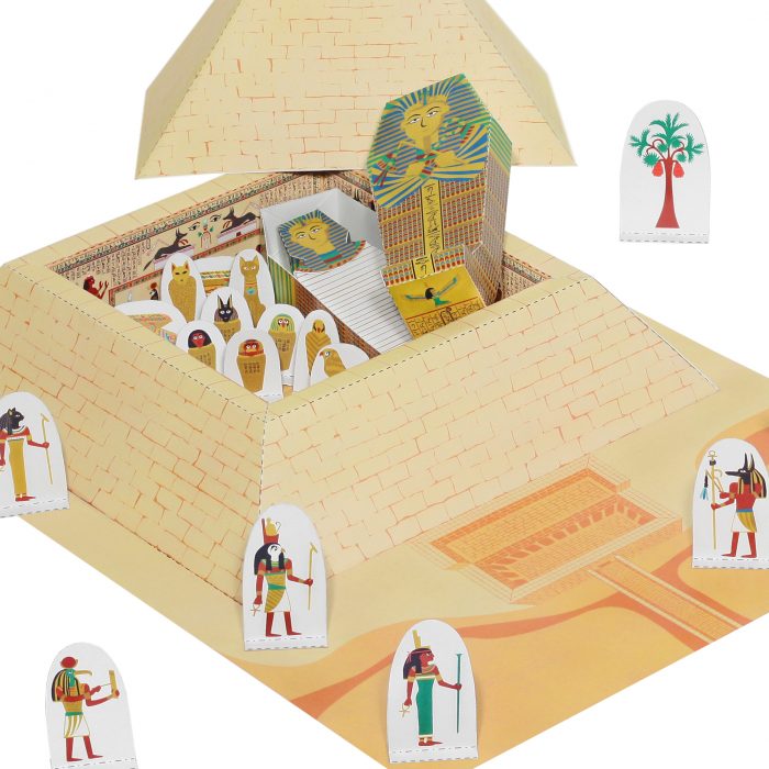 Pyramid Paper Toy