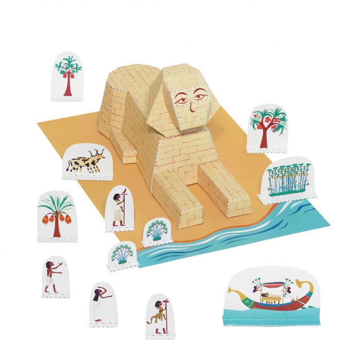 Sphinx Paper Toy