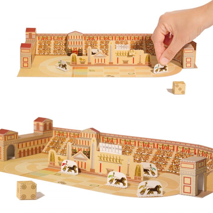 Circus Maximus Paper Toy