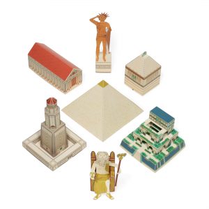 Seven Wonders of the Ancient World Paper Toys