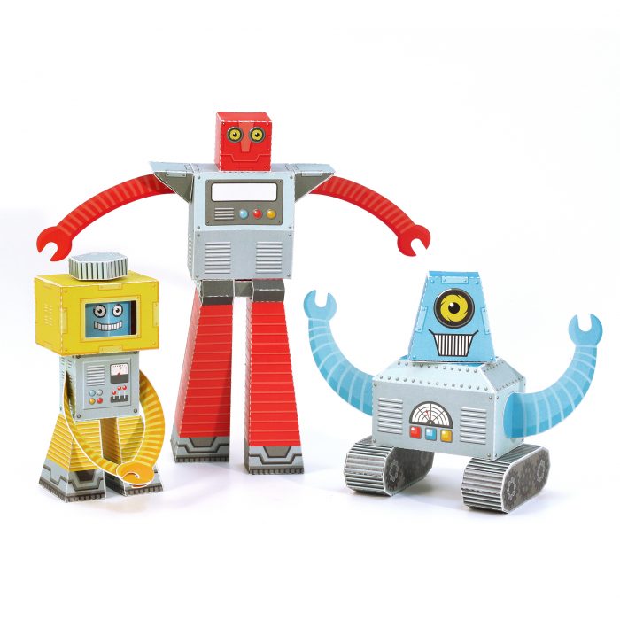 Robots Paper Toys