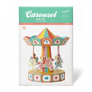 Carousel Paper Toy