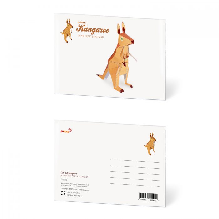kangaroo Postcard