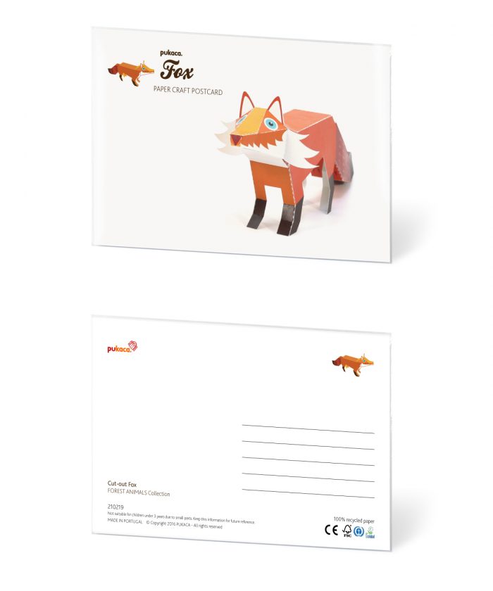 Fox Postcard