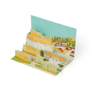 Athens Diorama Postcard