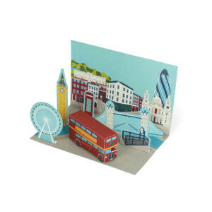 London Diorama Postcard