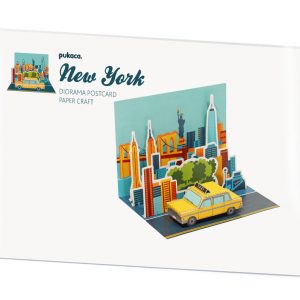 New York Diorama Postcard