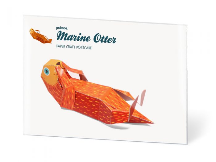 Marine Otter Postcard