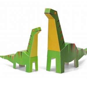 Maxi Diplodocus Paper Toys