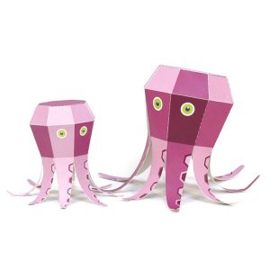 Maxi Octopus Paper Toys