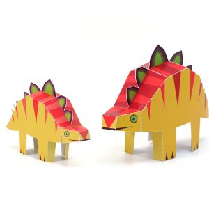 Maxi Stegosaurus Paper Toys