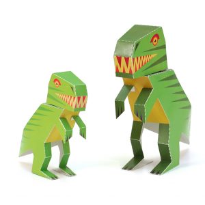 Maxi T-Rex Paper Toys