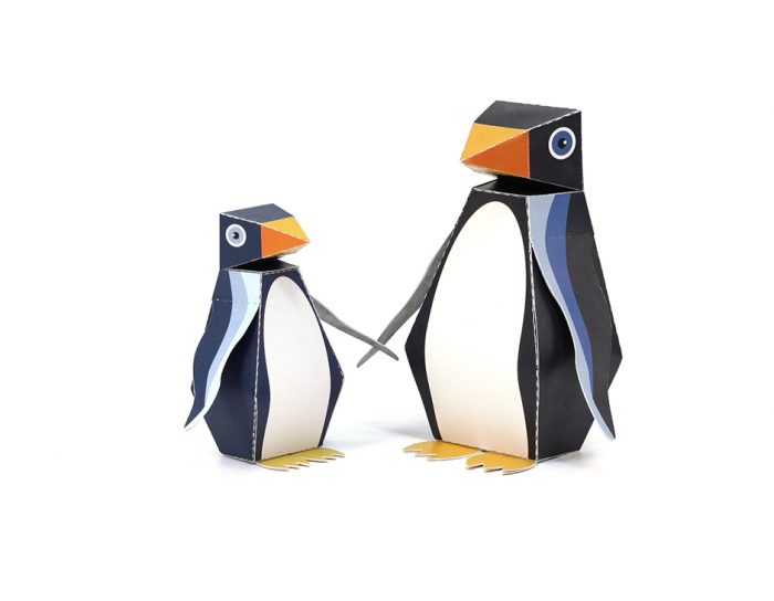 Maxi Penguin Paper Toys