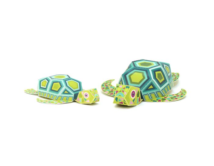 Maxi Turtle Paper Toys