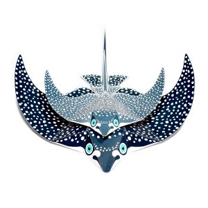 Maxi Spotted Eagle Ray Paper Toys
