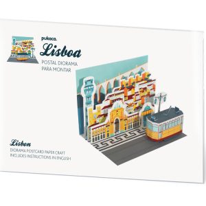 Lisbon Diorama Postcard