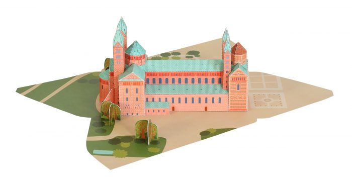 Speyer Cathedral Paper Toy