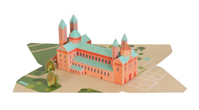 Speyer Cathedral Paper Toy